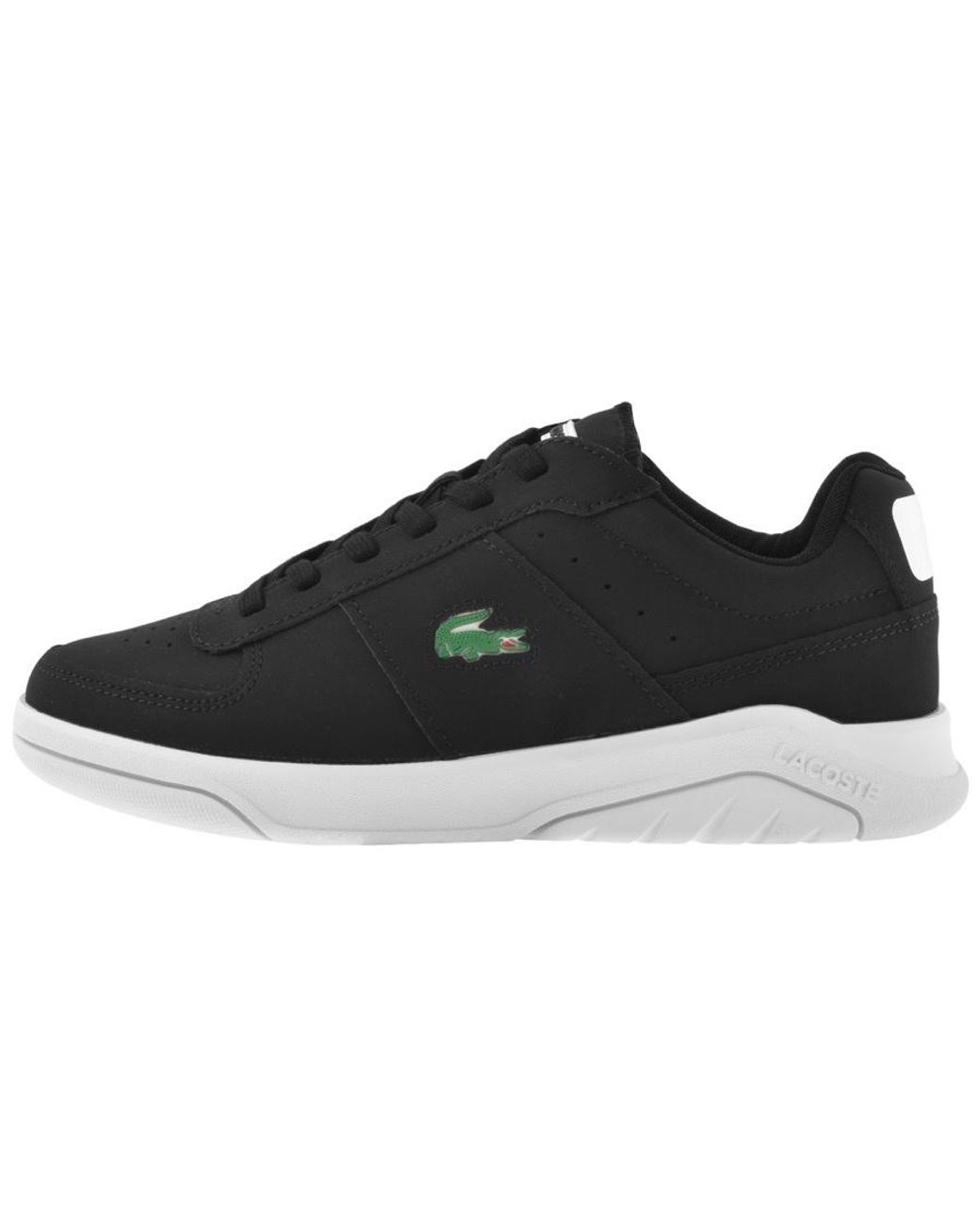 Lacoste Game Advance Trainers in Black 