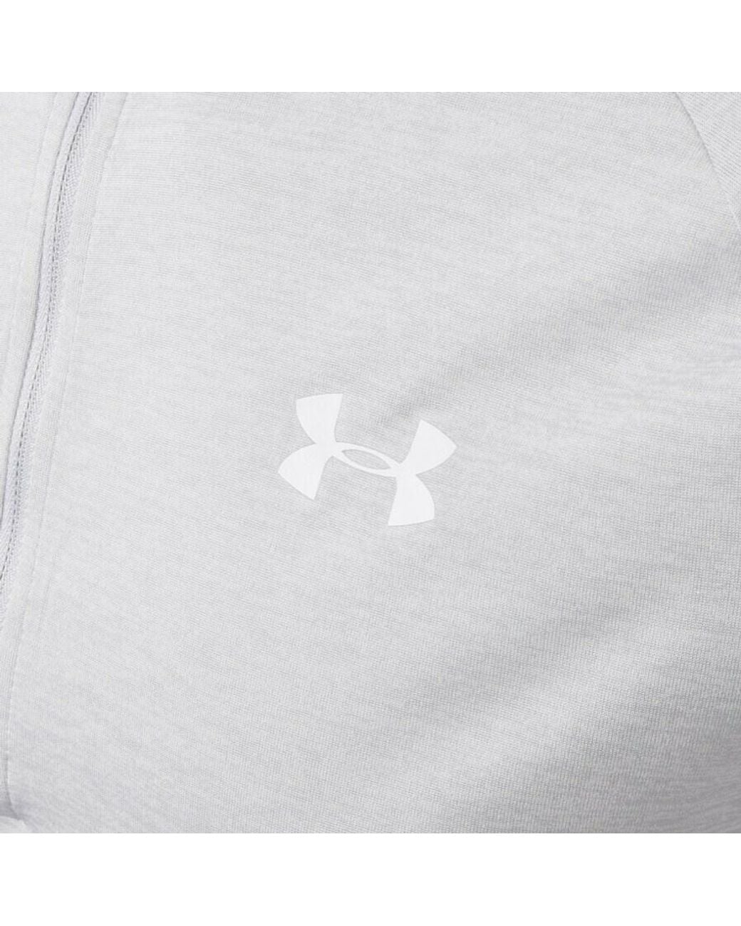 Under Armour Gray Tech Half Zip Sweatshirt for men