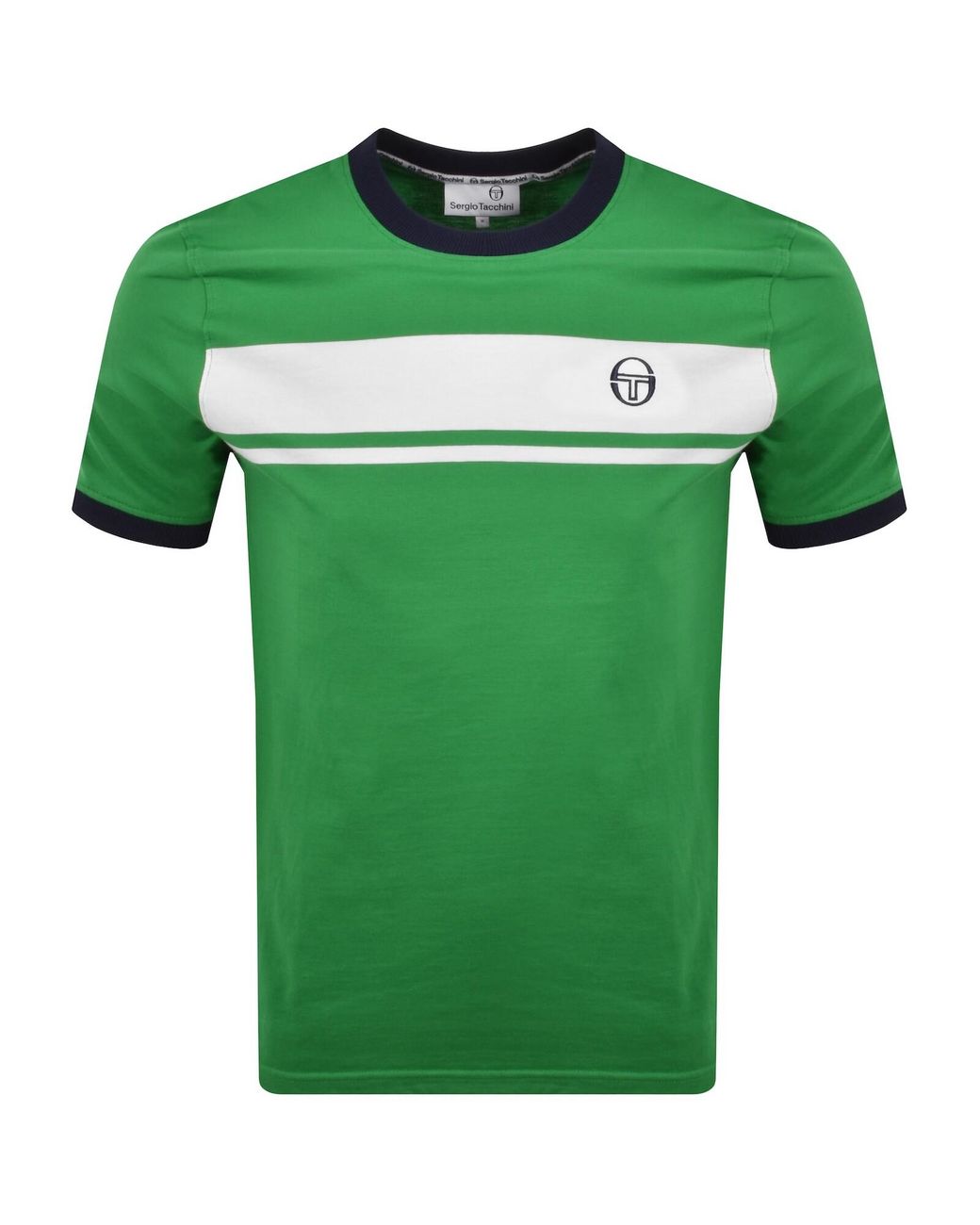 Sergio Tacchini Green Master T Shirt for men