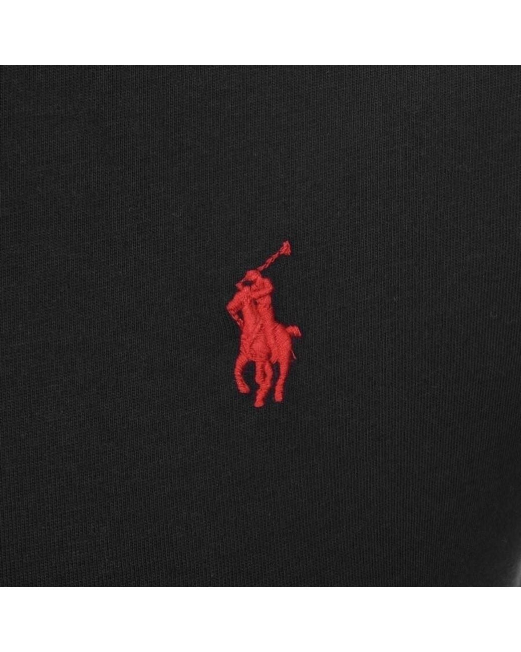 Ralph Lauren Black Crew Neck T Shirt for men