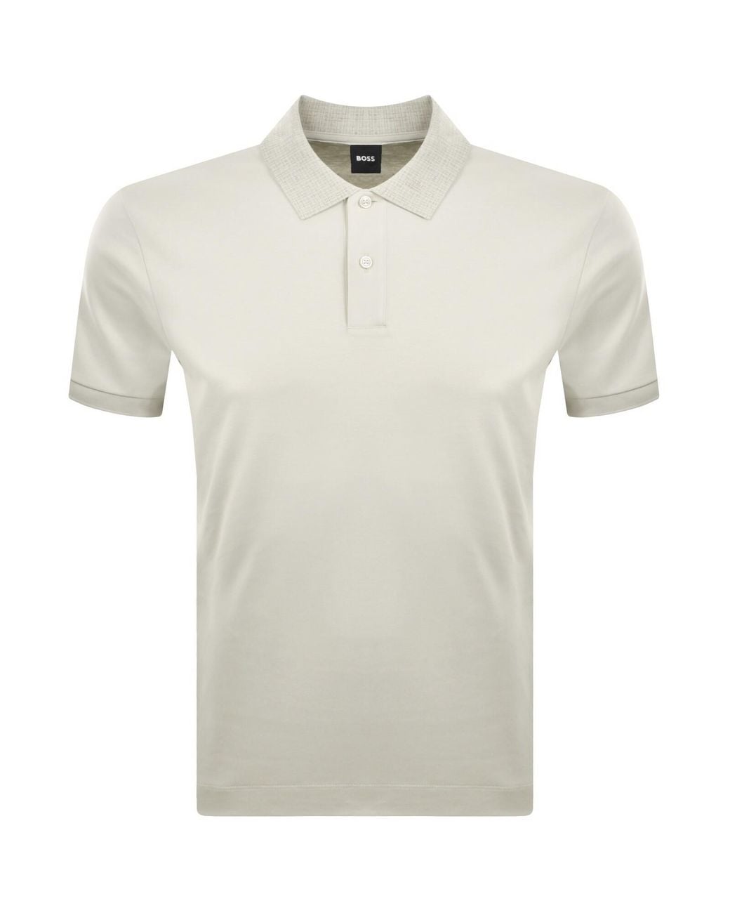 BOSS BUSINESS White Boss H Parlay 49 Polo Off for men