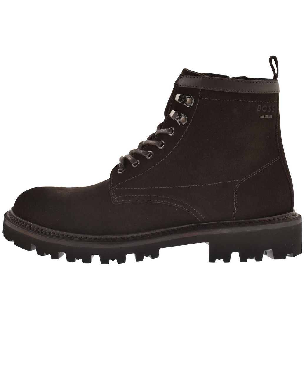 BOSS BUSINESS Black Boss Julyo Laced Boots Dark for men