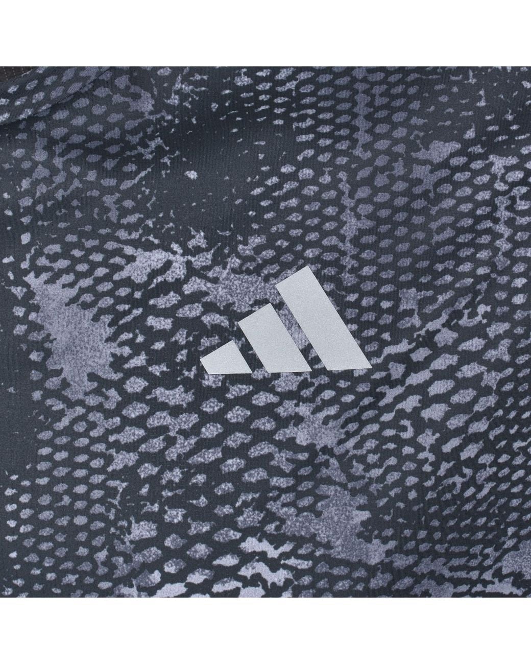 Adidas Blue Running T Shirt for men