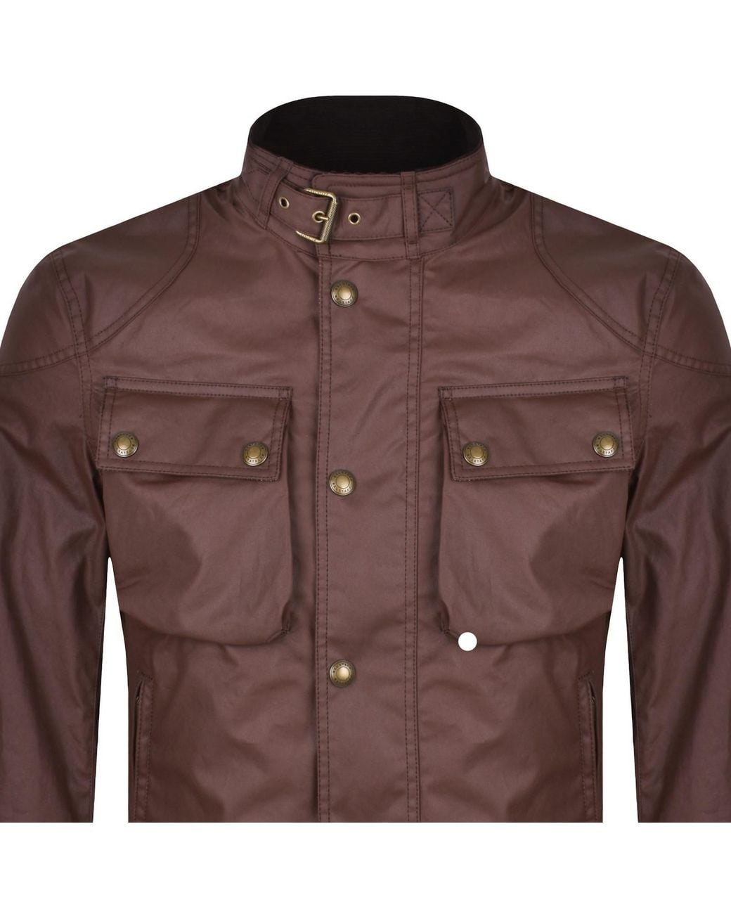 Belstaff Brown Racemaster Waxed Jacket for men