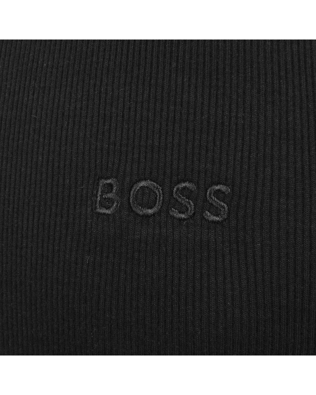 BOSS BUSINESS Black Boss 3 Pack Vest T Shirts for men