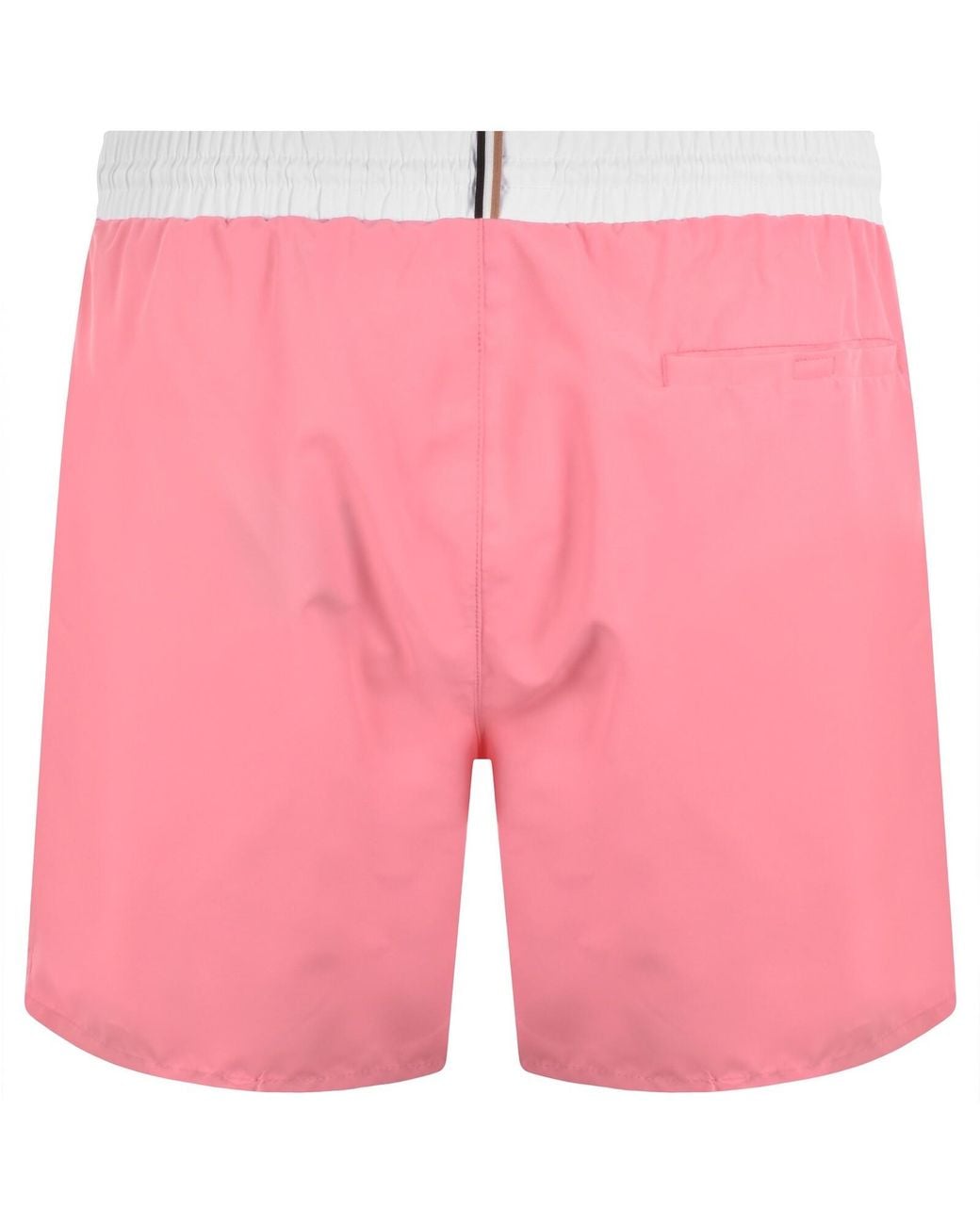BOSS BUSINESS Pink Boss Starfish Swim Shorts for men