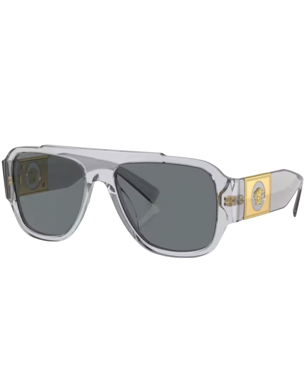 Versace Jeans Gray Versace 0Ve4436U Sunglasses for men