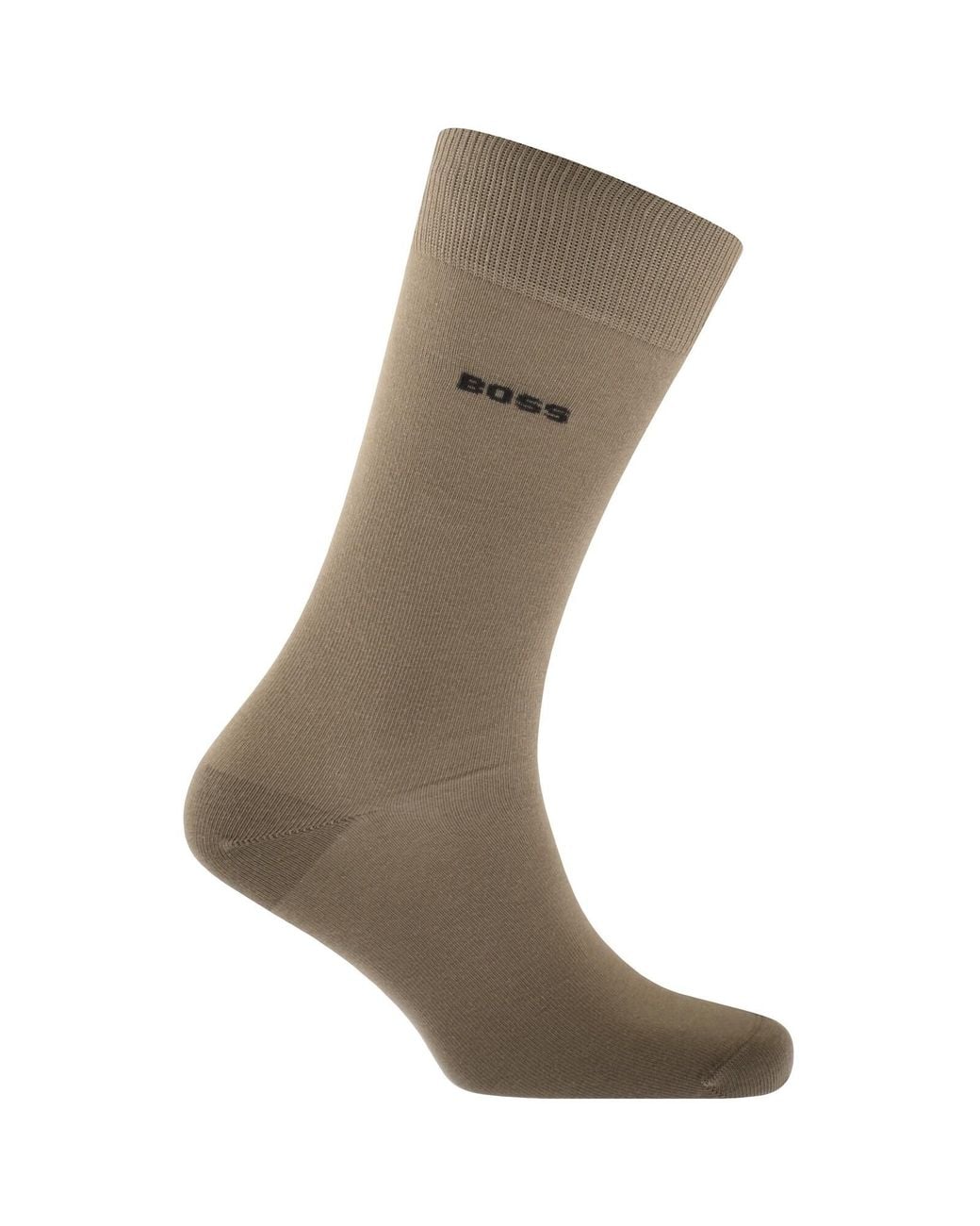 BOSS BUSINESS Black Boss 5 Pack Logo Crew Socks for men