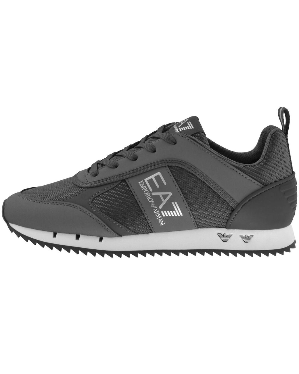 EA7 Black Emporio Armani Trainers for men