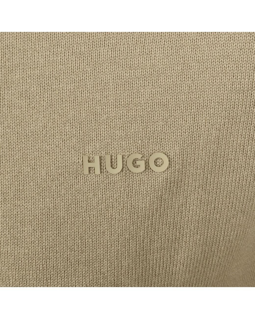 HUGO Natural San Quintus C2 Knit Jumper for men