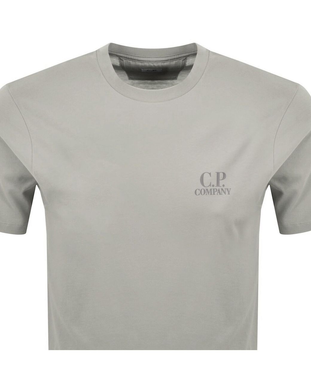 C P Company Gray Cp Company Comfort T Shirt Flint for men
