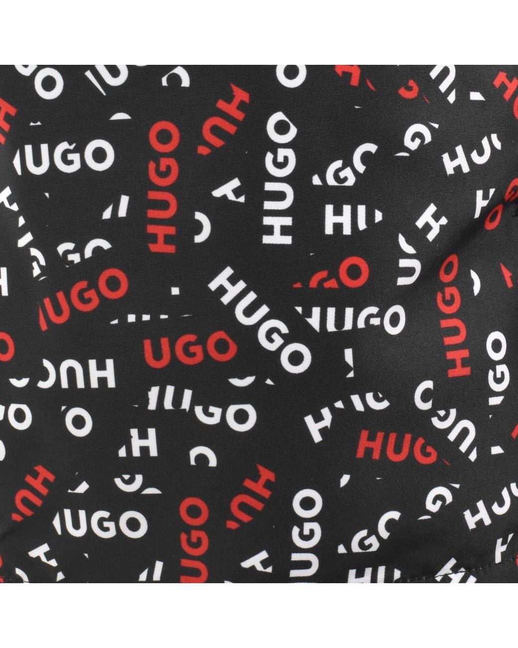 HUGO Black Ryu Swim Shorts for men
