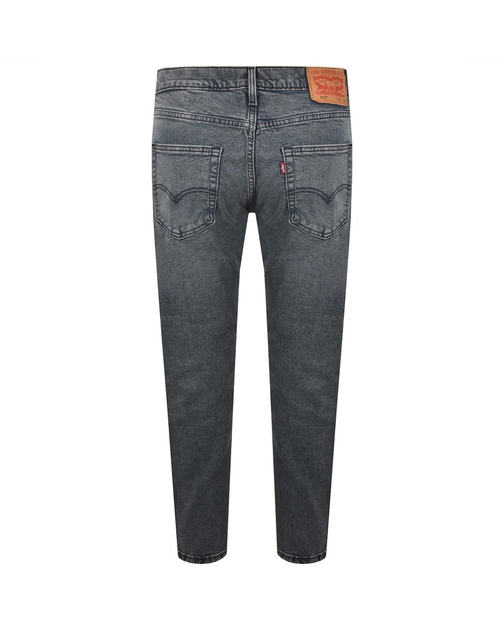 Levi's Gray 512 Slim Tapered Jeans for men