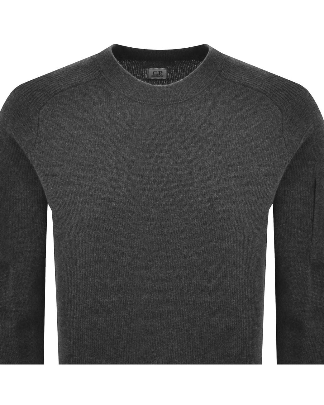 C P Company Gray Cp Company Knit Jumper for men
