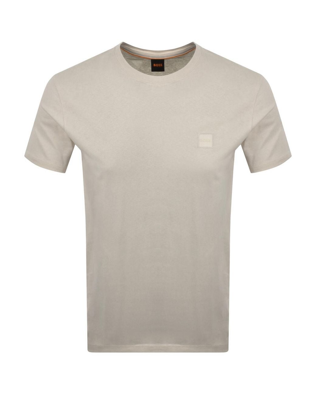 Boss Gray Boss Tales T Shirt Light for men