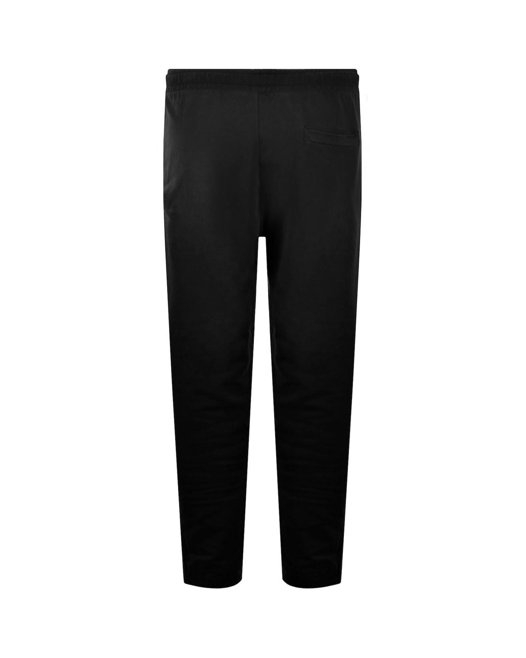 Moschino Black Active Tape Logo Joggers for men