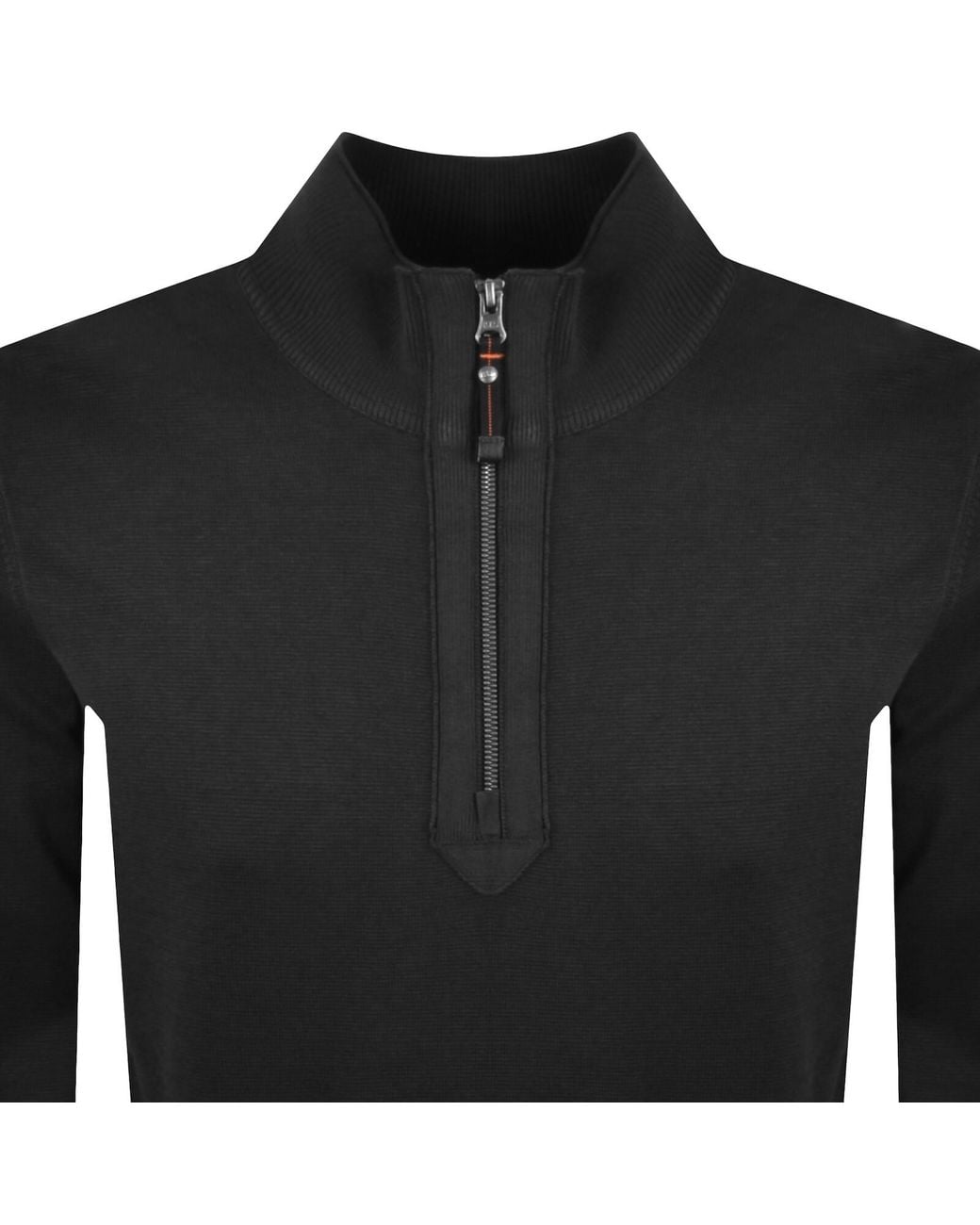 Parajumpers Black Basic Scoe Jumper for men