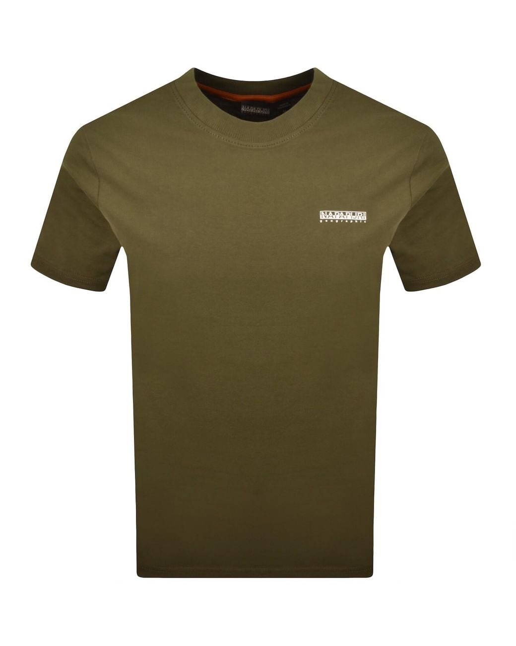Napapijri Green S- Box T Shirt for men