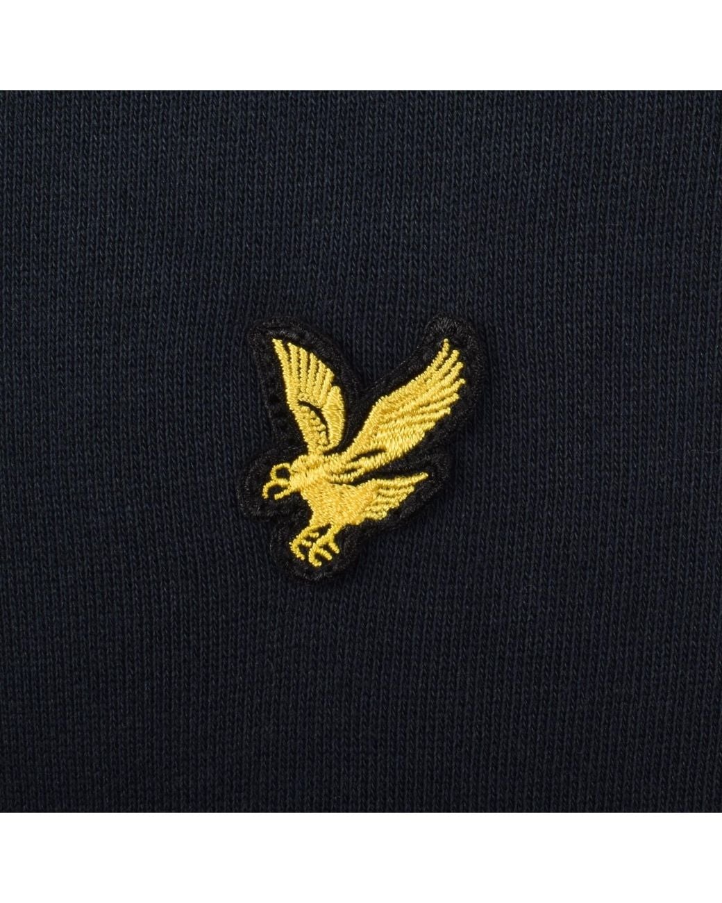 Lyle & Scott Blue Quarter Zip Sweatshirt for men