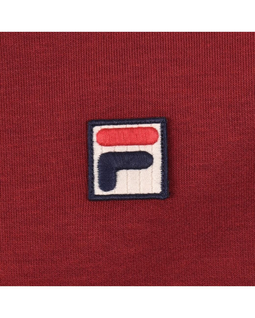 Fila Red Fila Settanta Zip Track Top for men