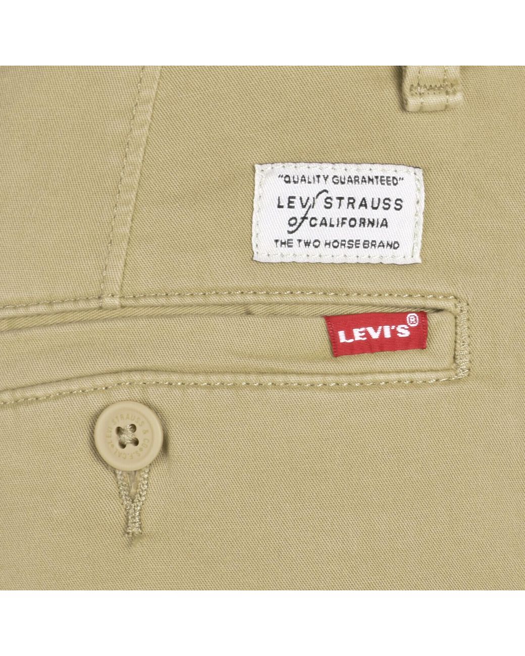 Levi's Natural Xx Chino Taper Shorts Microsand for men