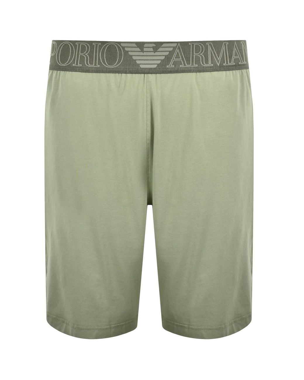 Armani Green Emporio Short Loungewear Set for men