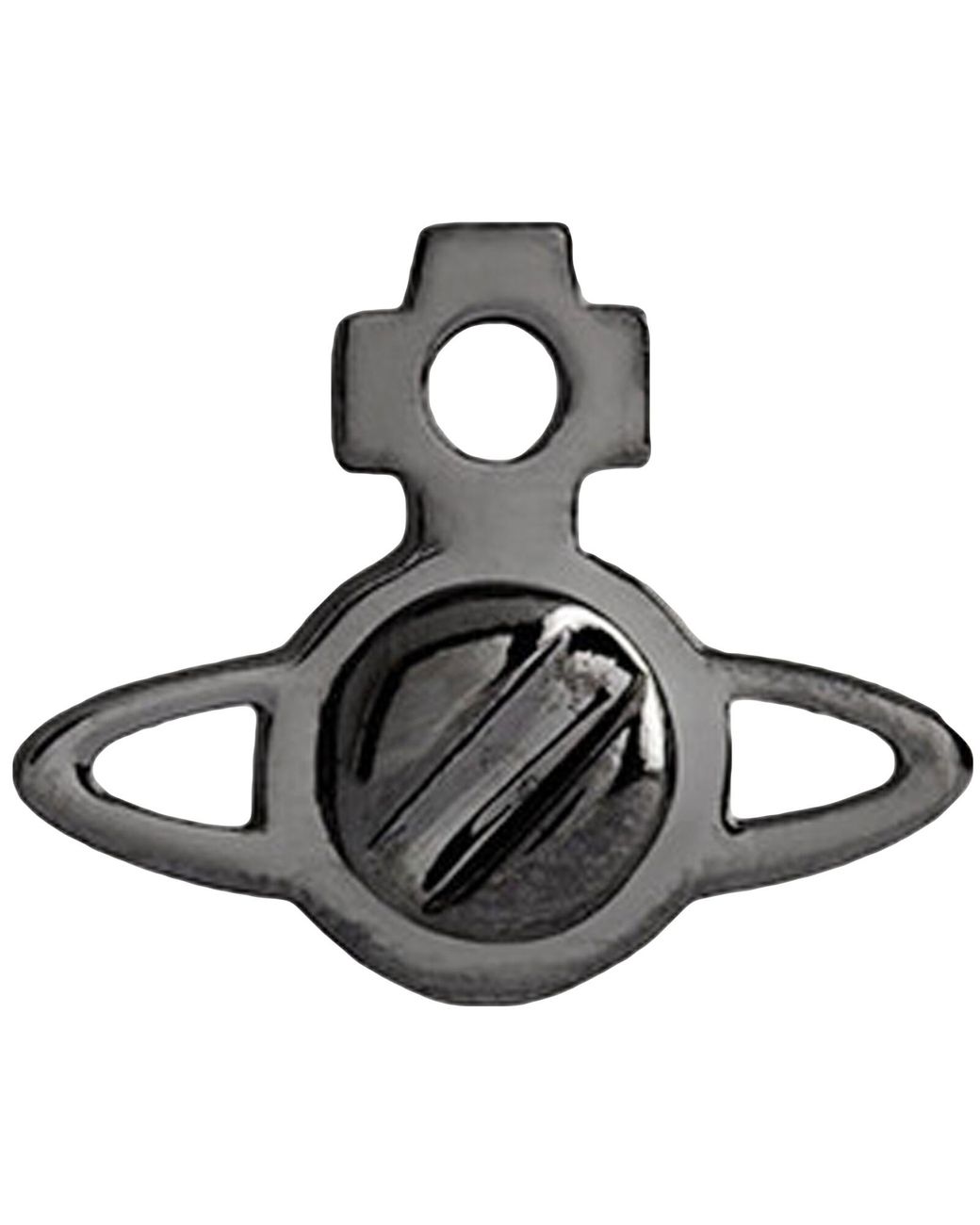 Vivienne Westwood Black Jolene Single Stud Earring for men
