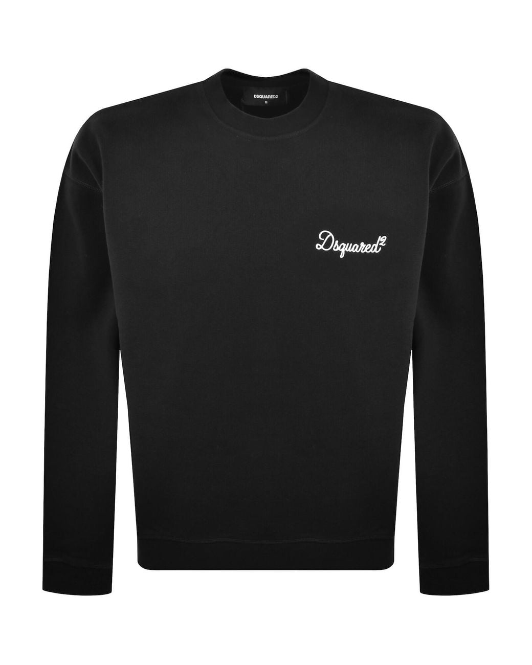 DSquared² Black Signature Relaxed Sweatshirt for men