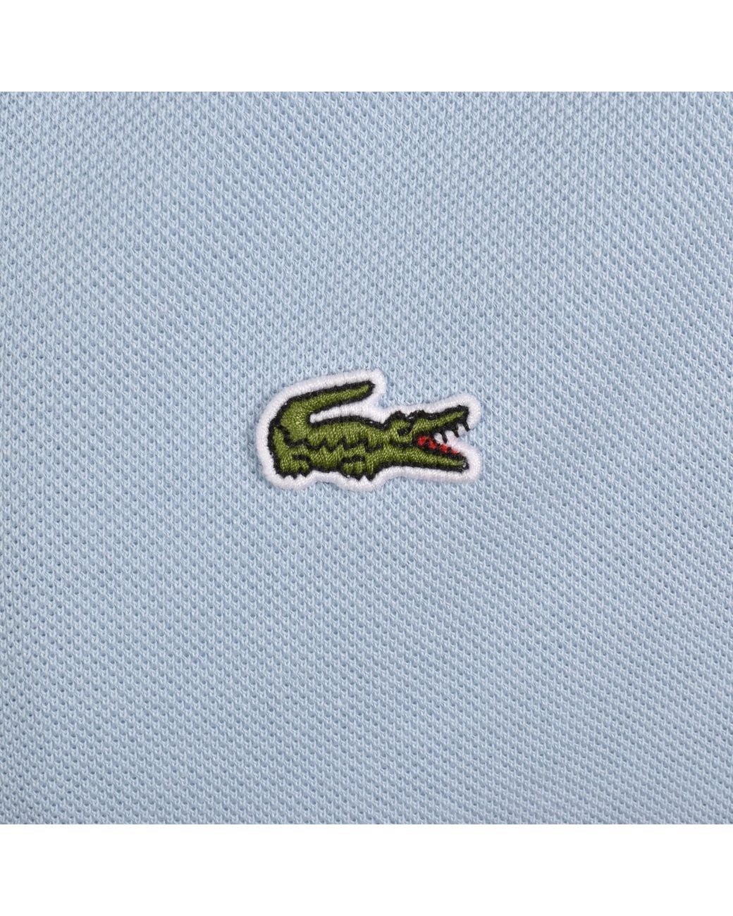 Lacoste Blue Relaxed Fit Pique Shirt for men