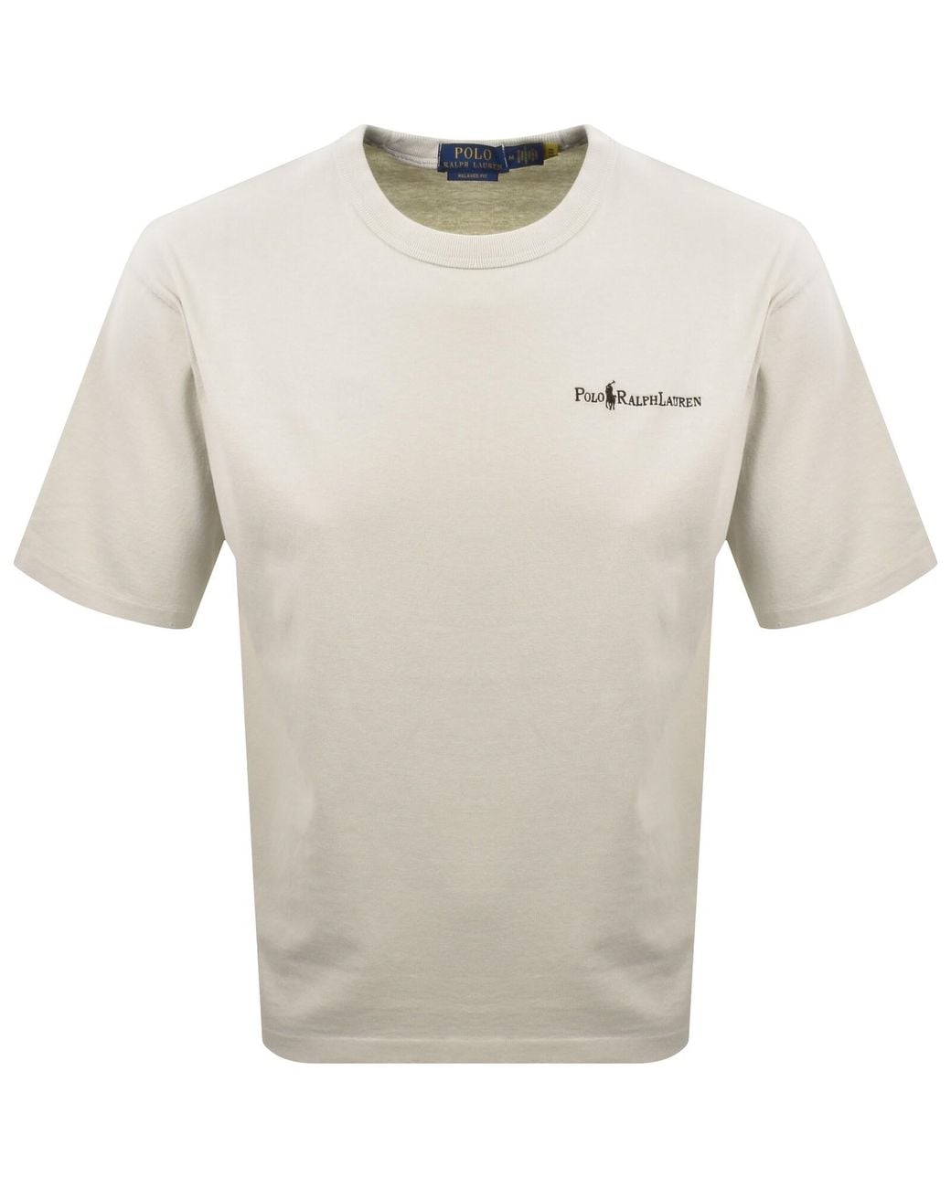 Ralph Lauren Gray Relaxed Fit T Shirt for men