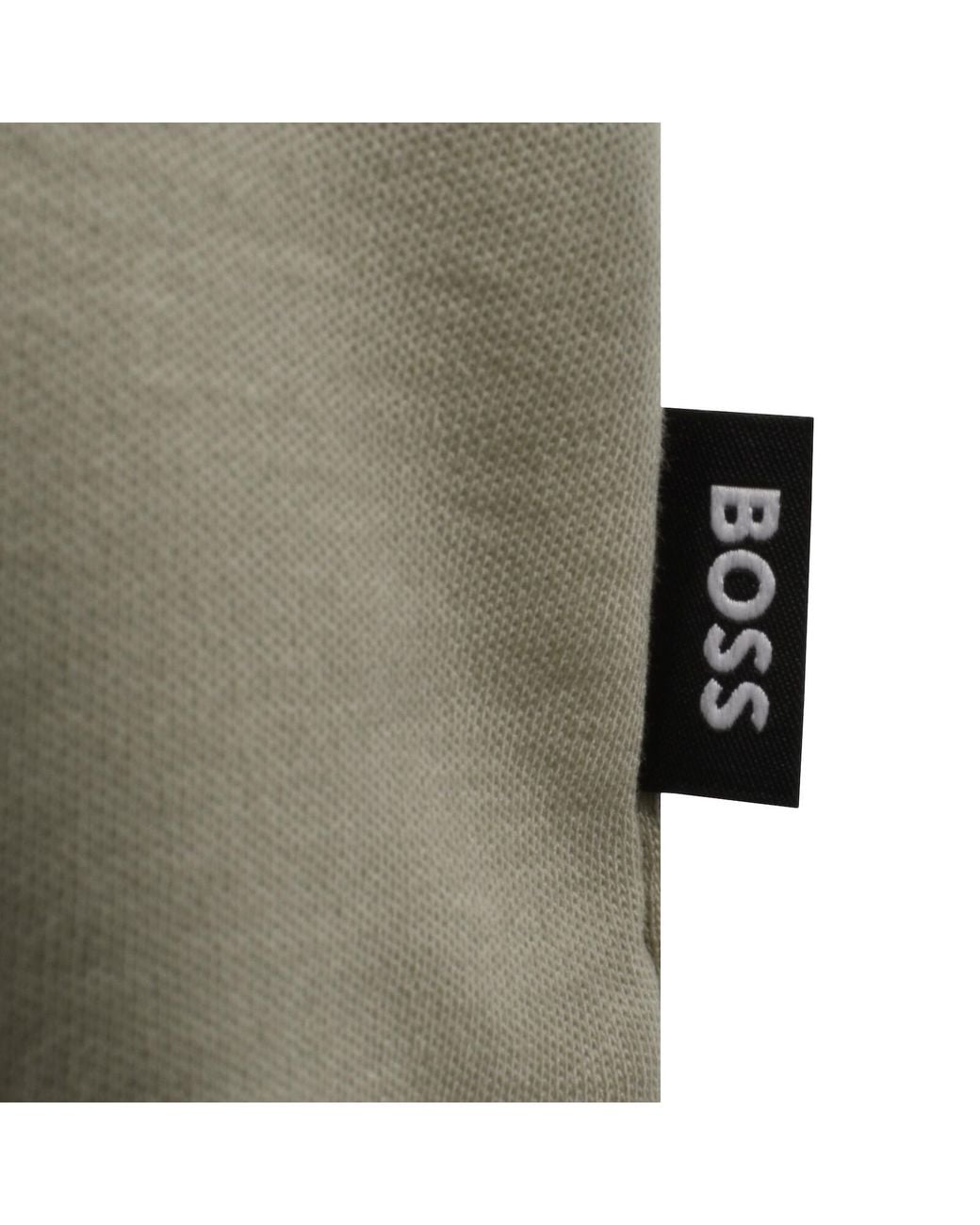 BOSS BUSINESS Natural Boss Parlay Polo T Shirt for men