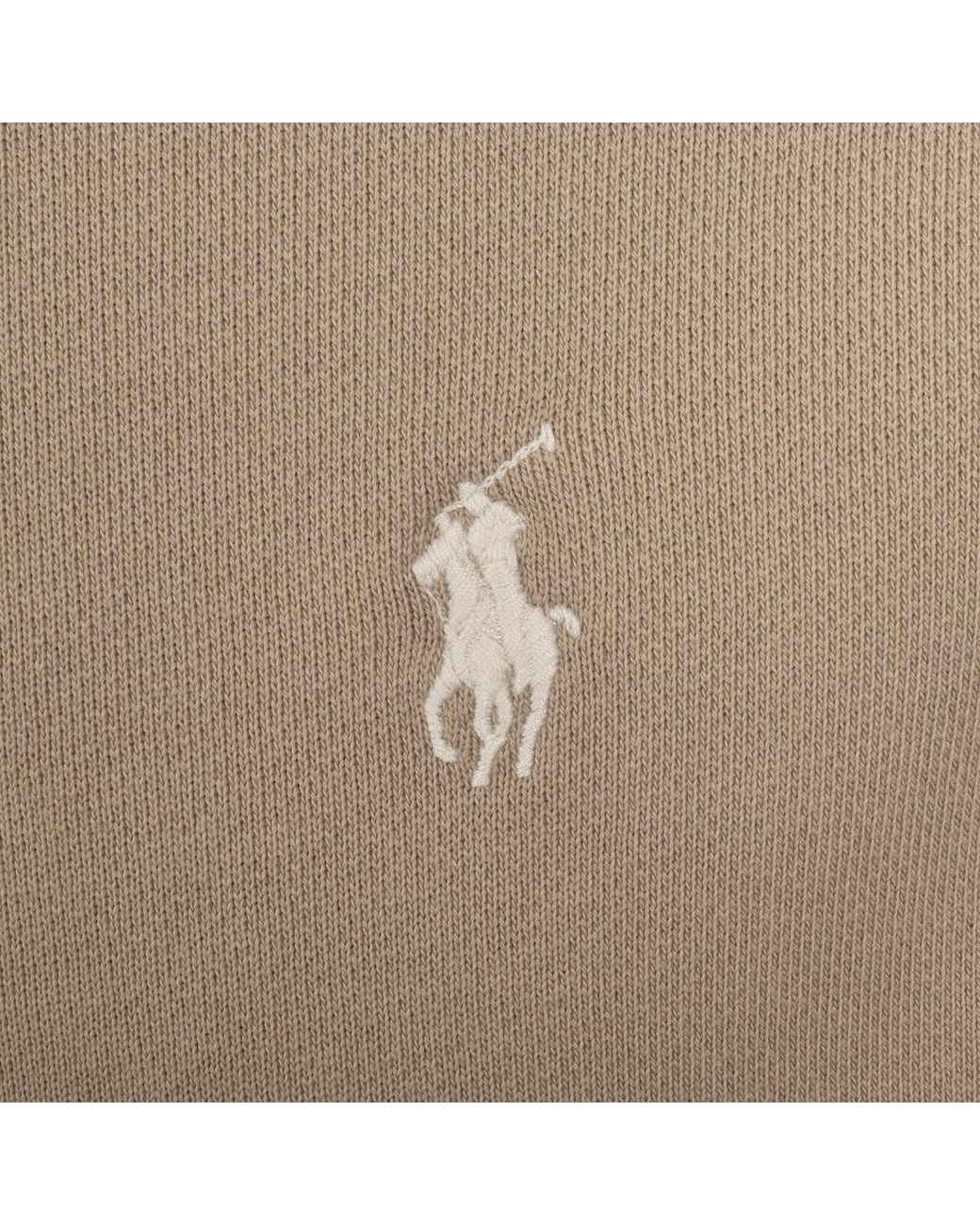 Ralph Lauren Natural Pullover Hoodie Vintage Khaki for men