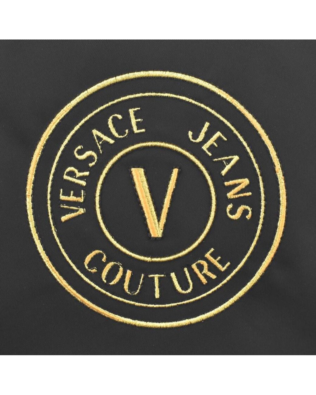 Versace Jeans Couture Couture Range V Emblem Bag in Black for Men