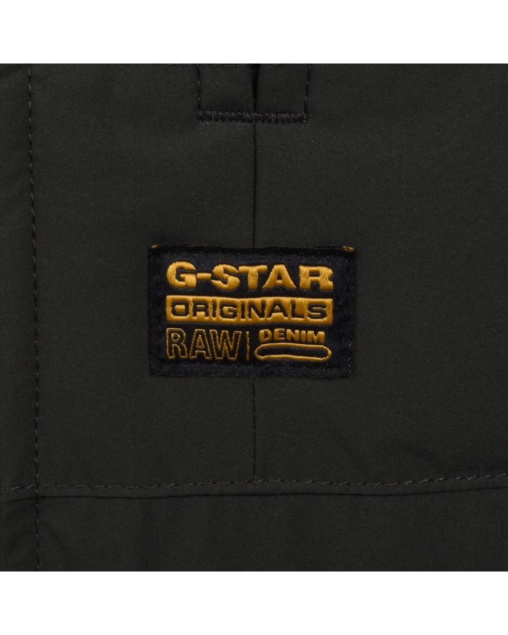 G-Star Green G-Star Foundation Liner Gilet Asphalt for men