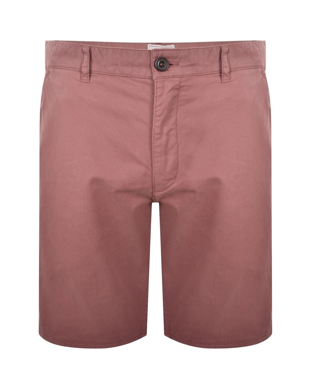 Farah Red Farah Hawk Twill Shorts Dusty for men