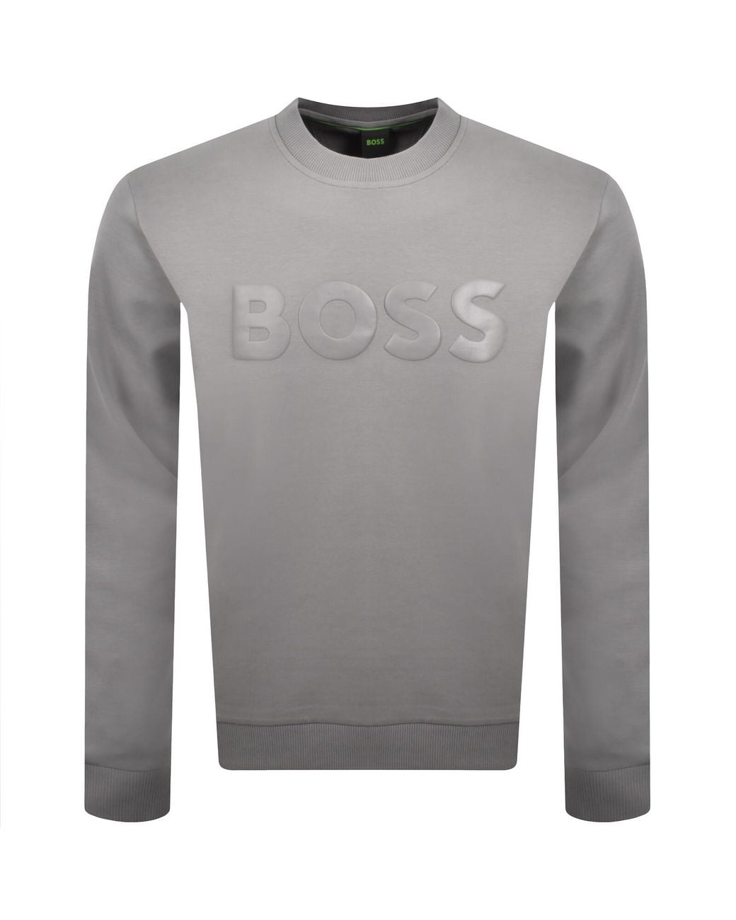 Boss Gray Boss Salbo Sweatshirt for men