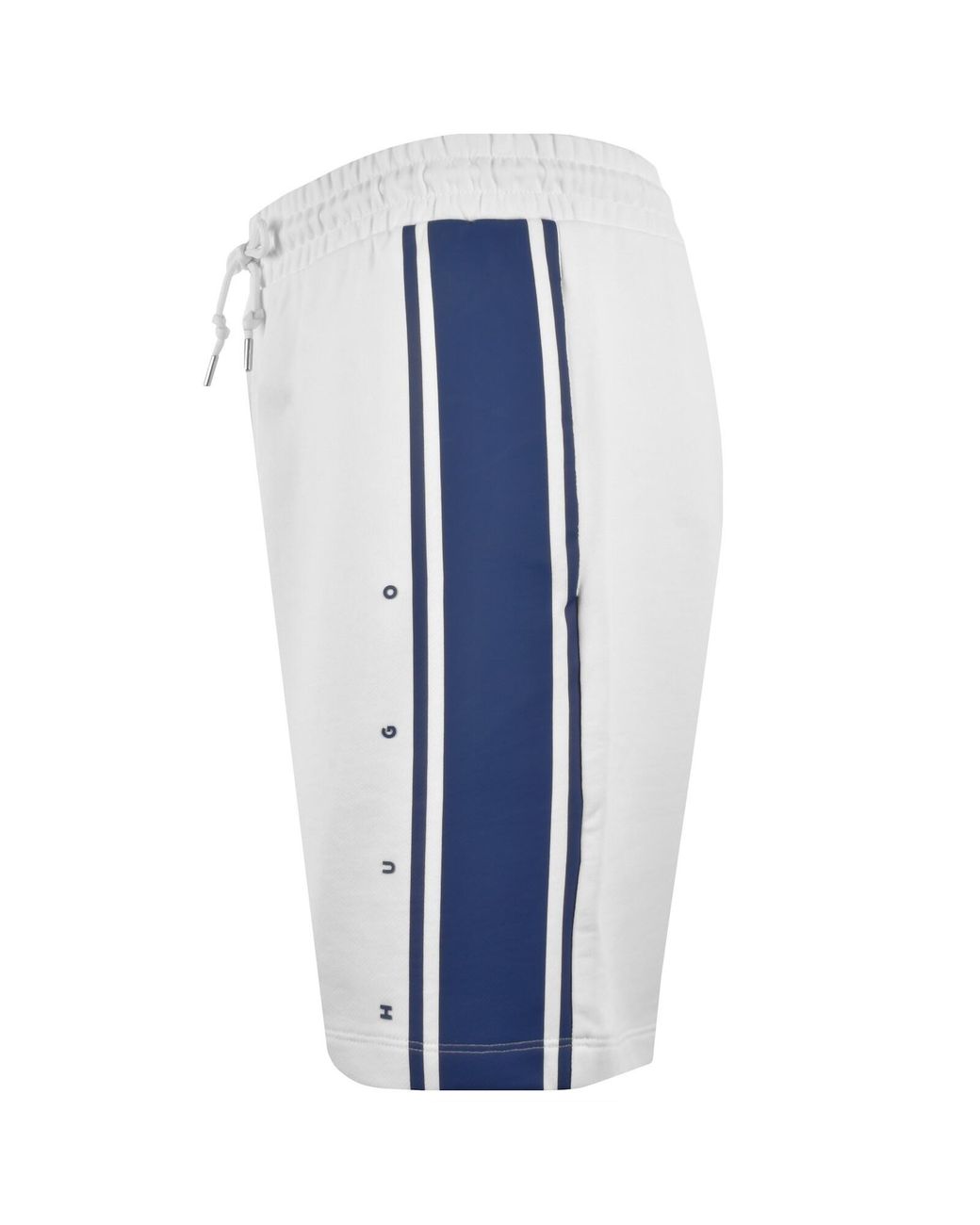 HUGO White Demsi Jersey Shorts for men