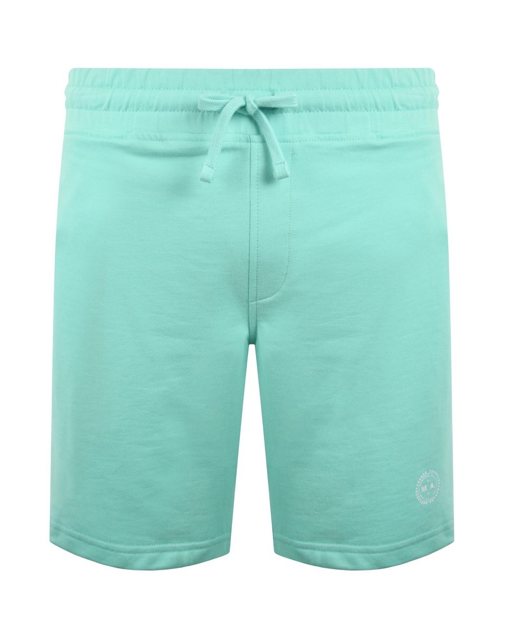 Marshall Artist Green Delta Print Logo Shorts for men