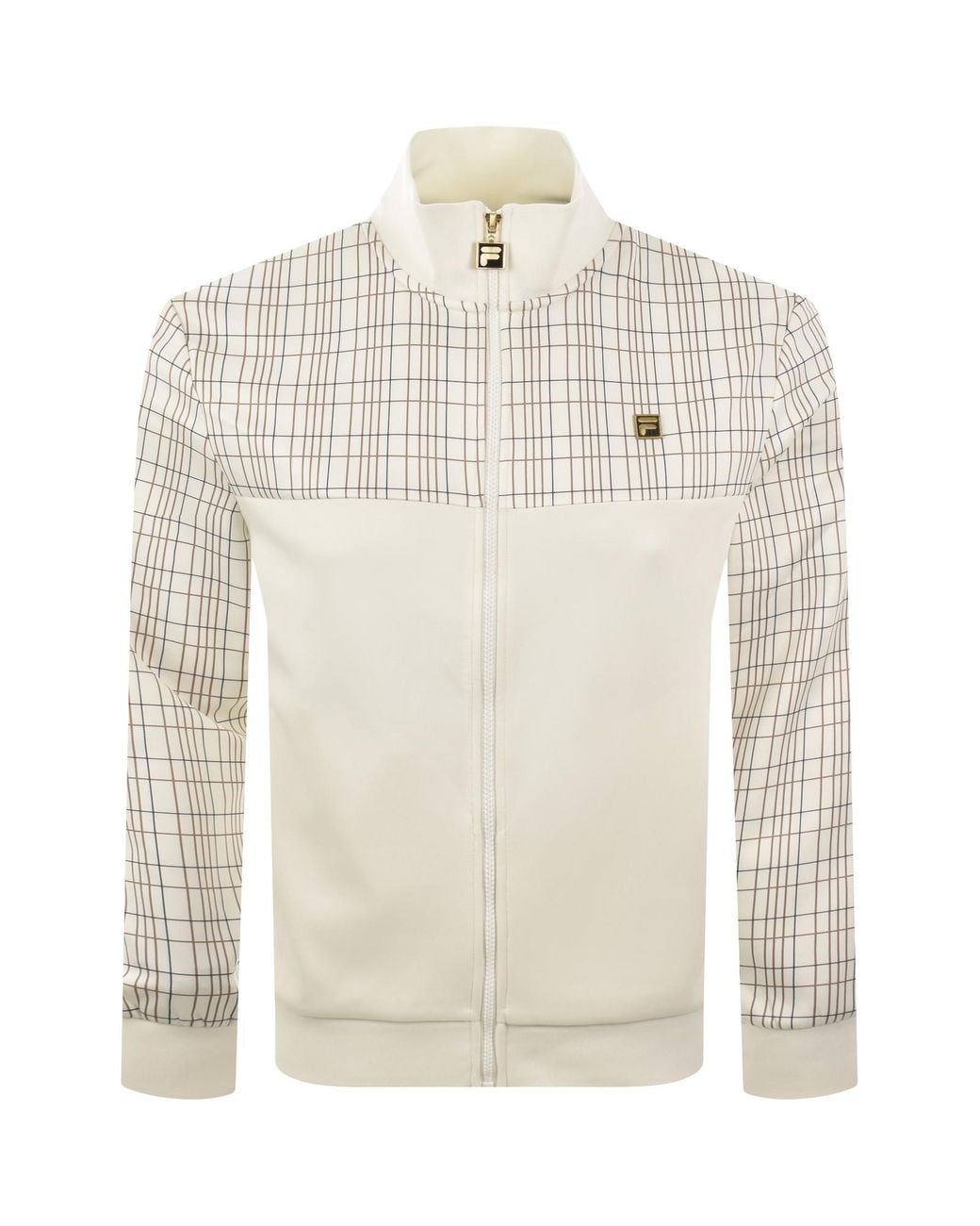 Fila White Fila Regan Track Top Off for men