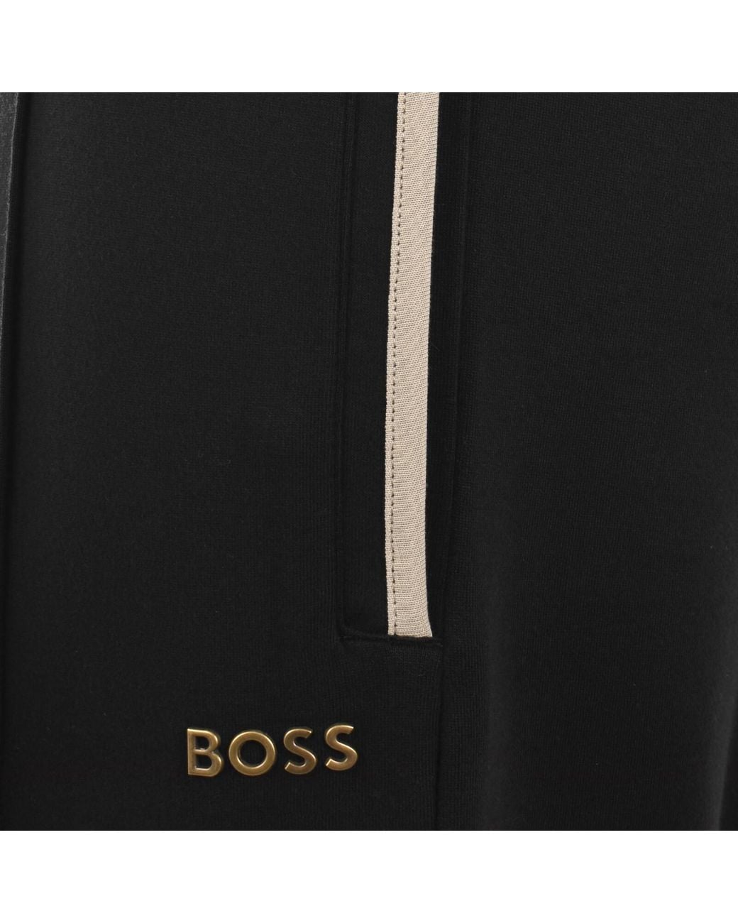 BOSS BUSINESS Black Boss Sense Joggers for men