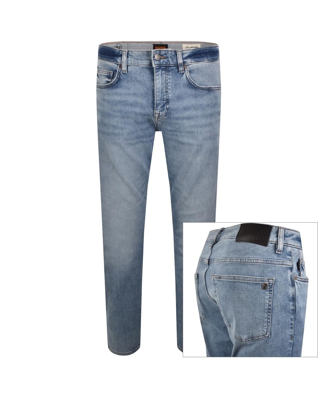Boss Blue Boss Delaware Slim Fit Jeans for men
