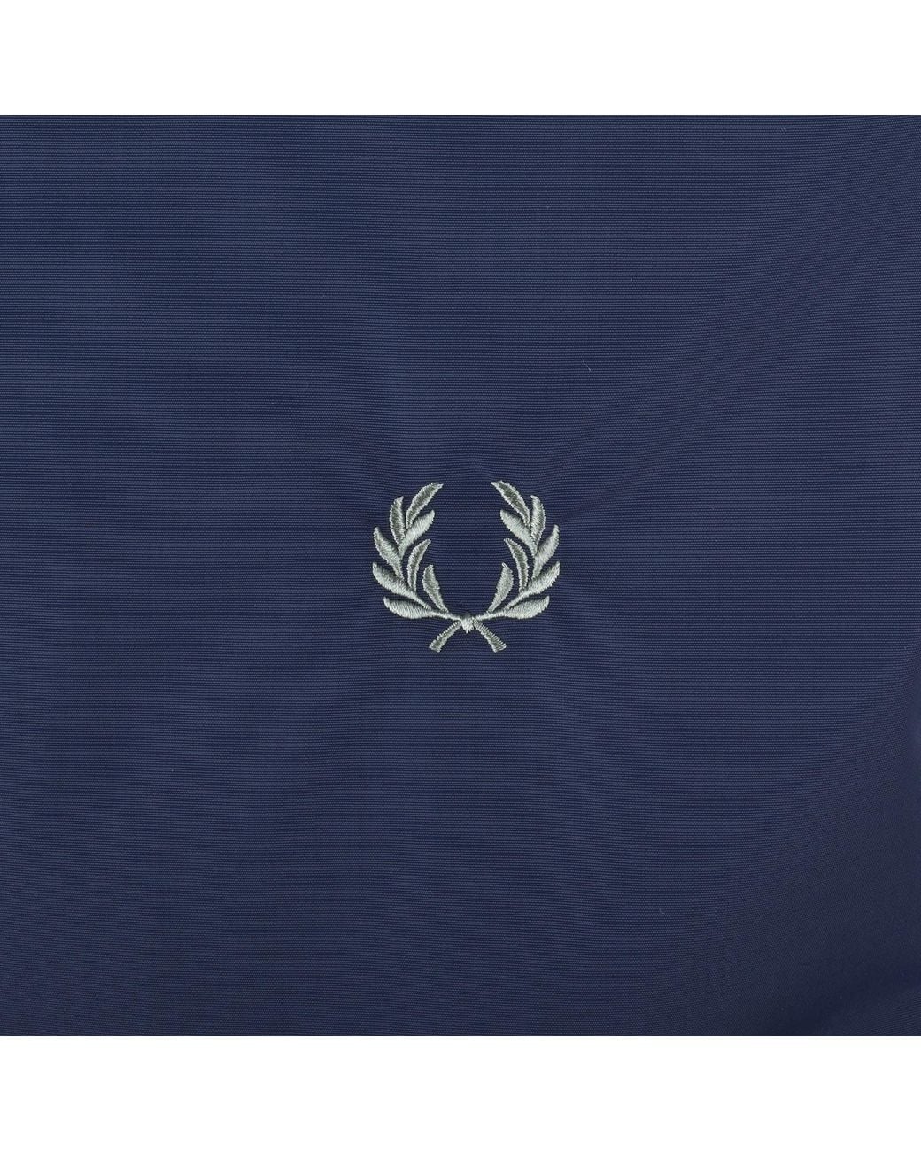 Fred Perry Blue Brentham Hooded Jacket for men
