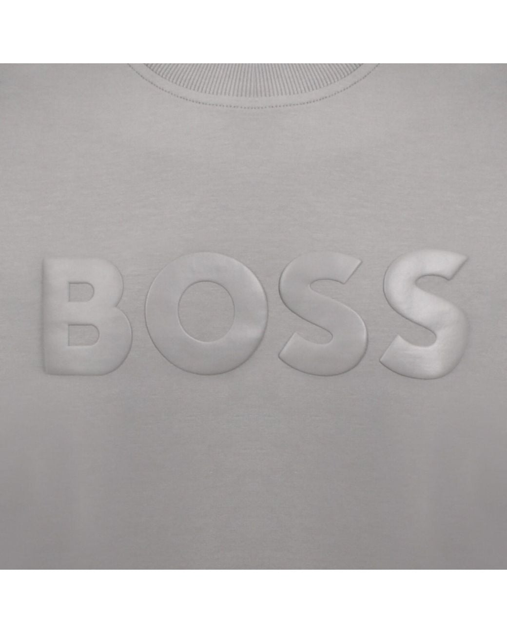 Boss Gray Boss Salbo Sweatshirt for men