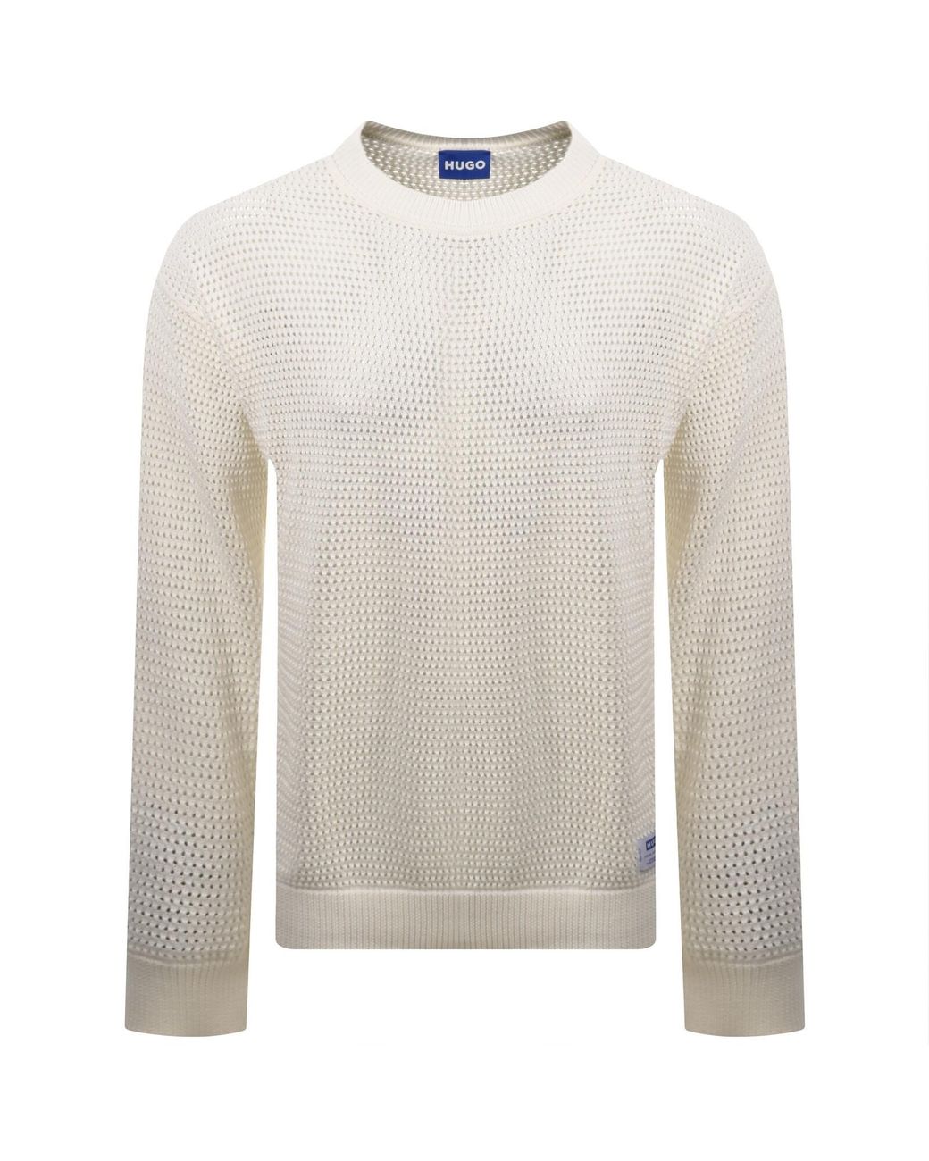 HUGO White Sanjou Jumper for men