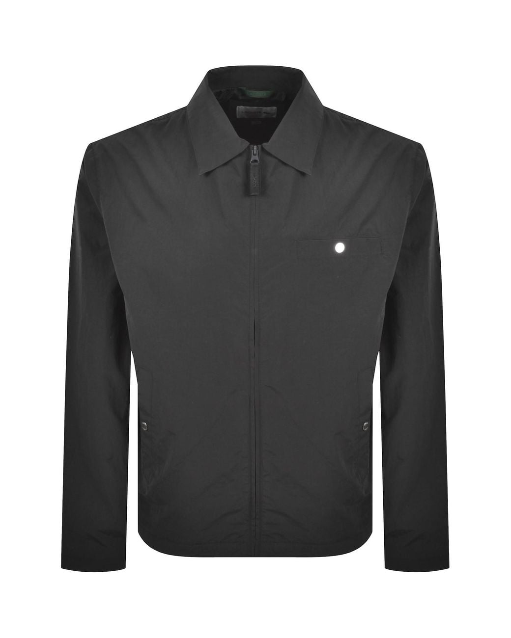 Lacoste Gray Water Repellent Taffeta Jacket for men