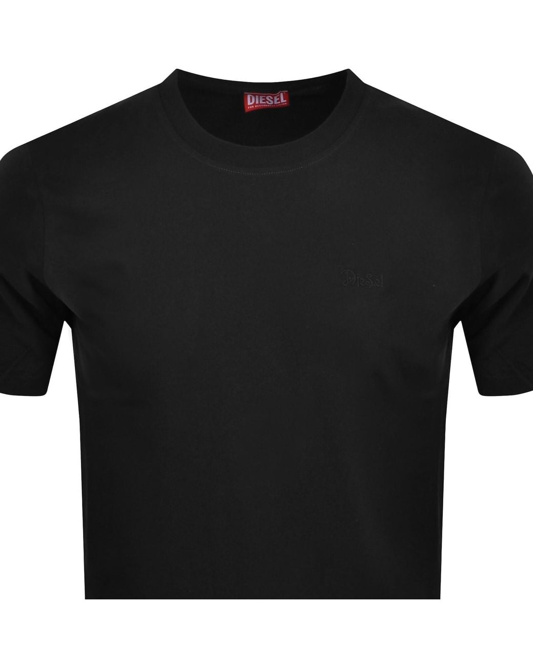 DIESEL Black T Boxt V15 T Shirt for men