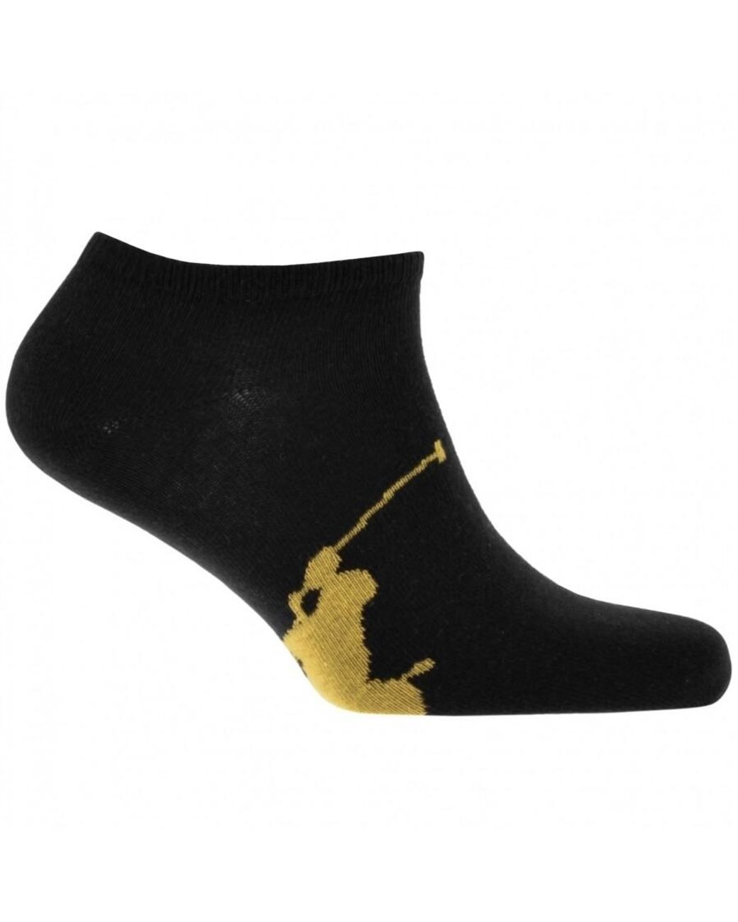 Ralph Lauren Gray 3 Pack Trainer Socks for men