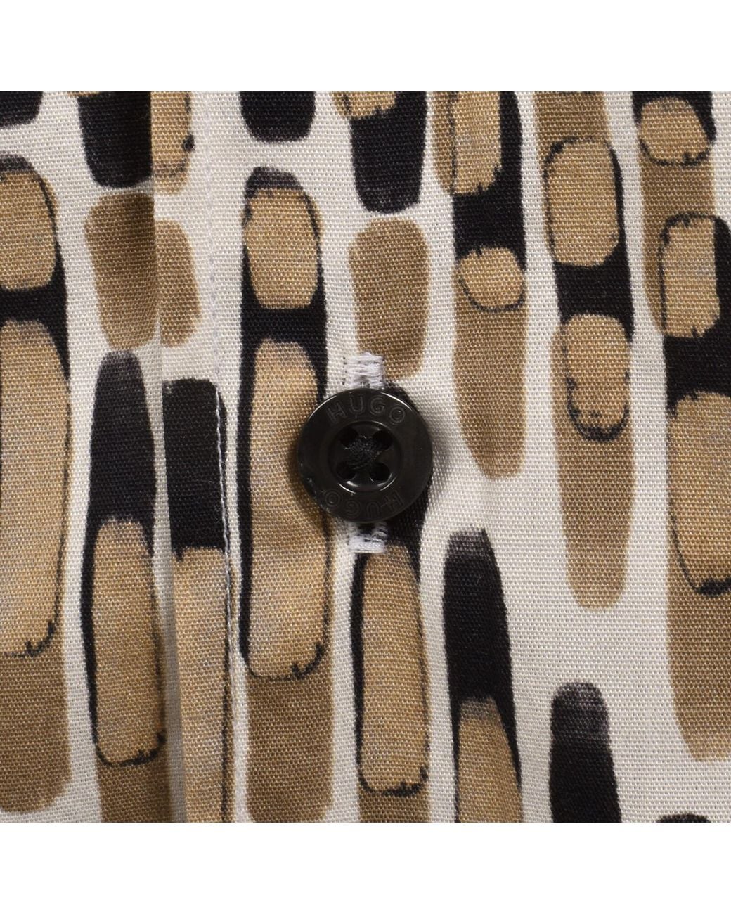 HUGO Brown Ellino Shirt for men
