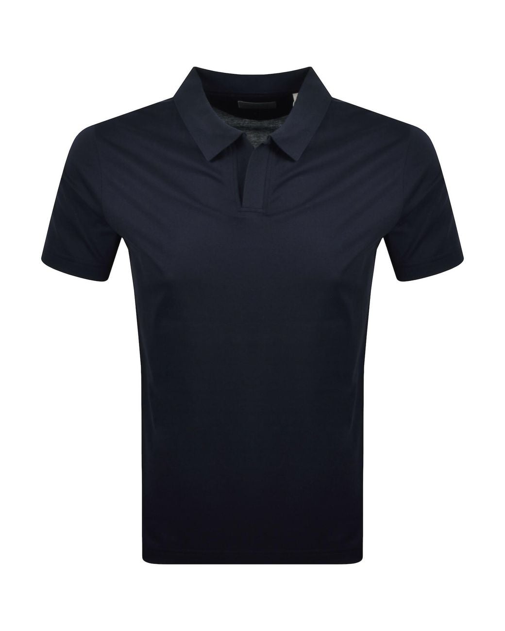 Gant Blue Pima Polo T Shirt for men
