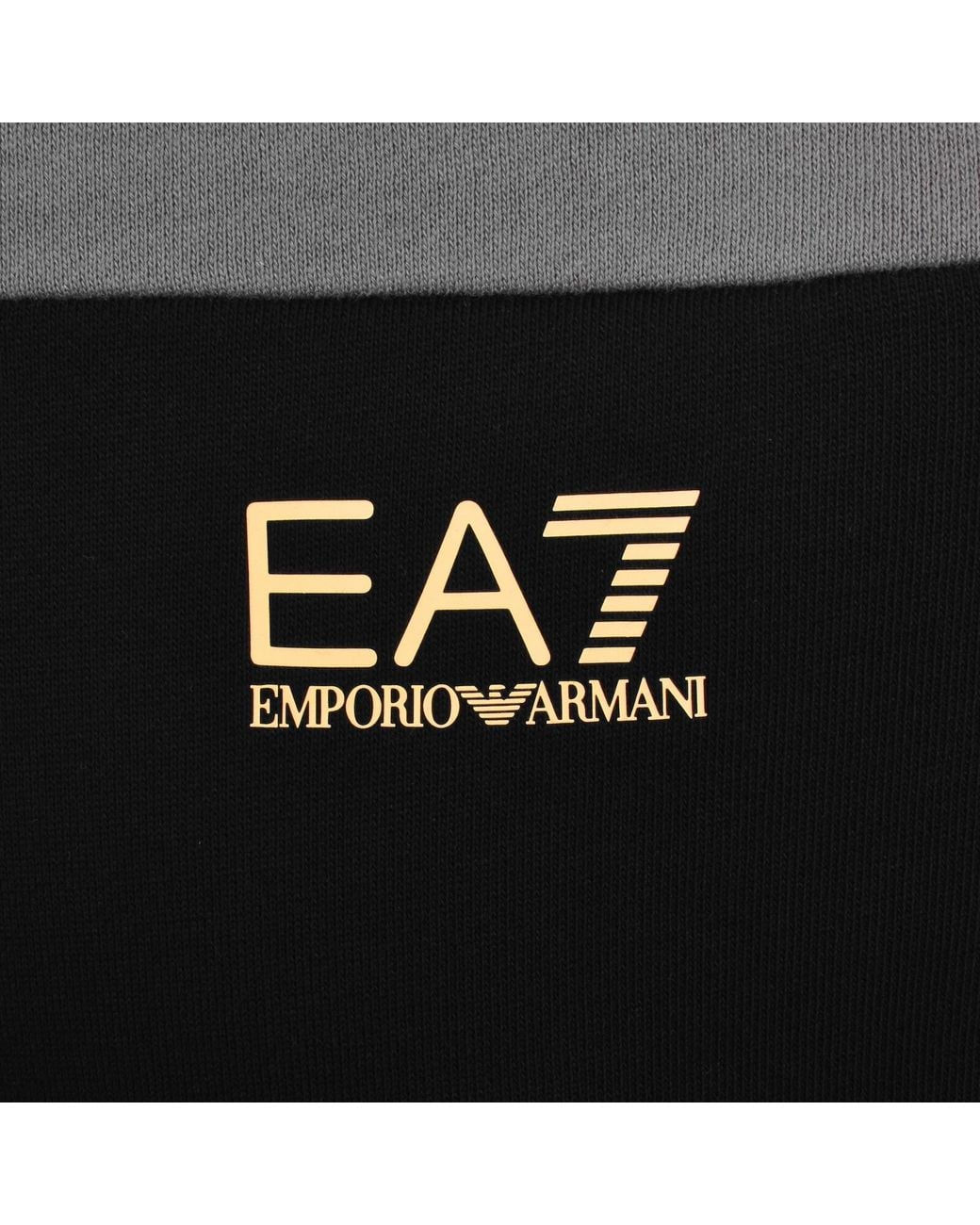 EA7 Black Emporio Armani Train Sweatshirt for men